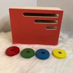 Lovevery Ring Count and Slide Toys Montessori Learning (missing original rings)